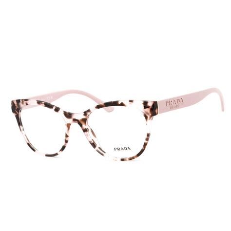 havana prada glasses|prada clear prescription glasses.